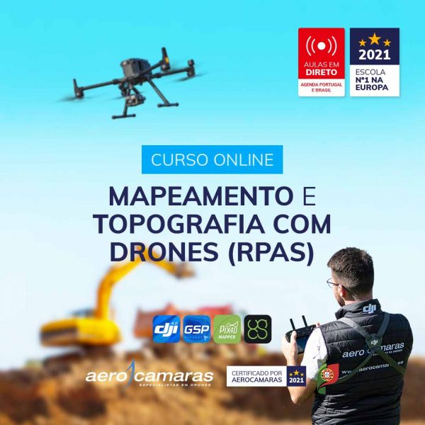 Curso de mapeamento e topografia com drones