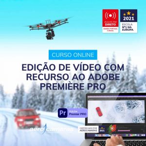 Curso online de edição de vídeo de drones