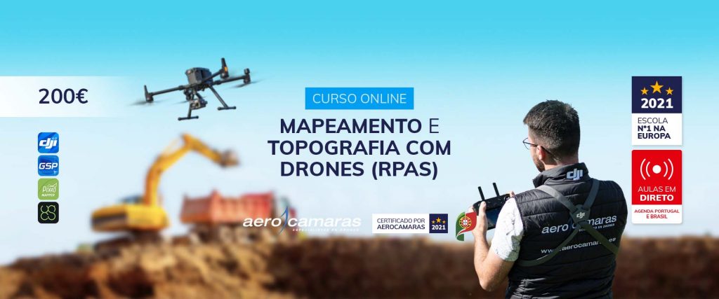 Curso online de mapeamento e topografia com drones