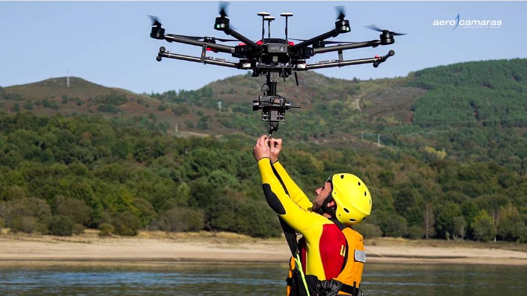 A utilização de drones em situações de emergência e segurança portada - curso de drones PT