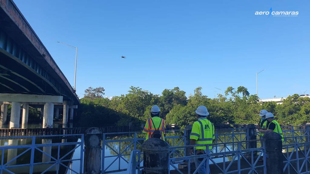 drones para a inspeçao de viadutos e pontes- curso de drones PT